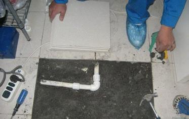 拜泉漏水维修 河北邯郸卫生间地面漏水维修案例